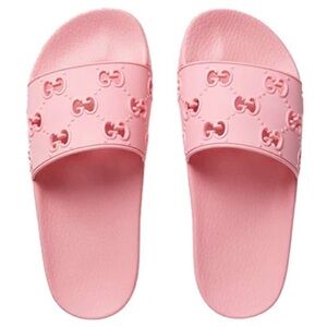 Pink Gucci slides size 8